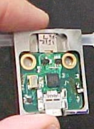Fig. 3 - The packaged, MEMS-based viscosity sensor.